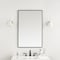 James Martin Vanities Rohe 26in Mirror, Matte Black 715-M26-MB - alternate 2